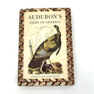 1950 Audubon's Birds of America Popular Edition 2nd Printing Hardcover Book DJ